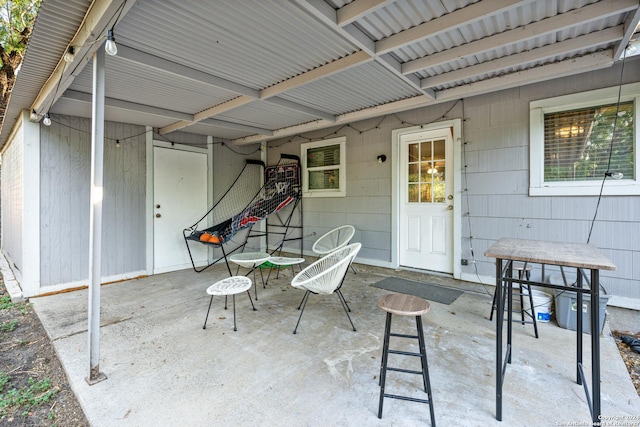 5802 Branch Vly, San Antonio, TX 78242 - view of patio featuring outdoor dining area