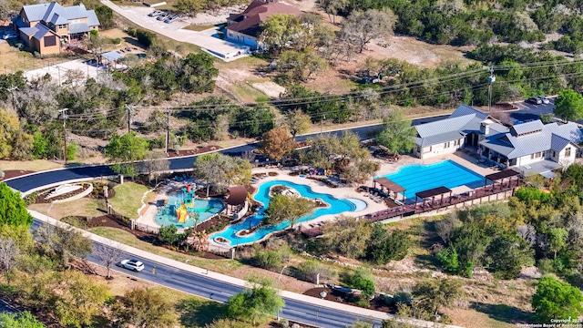 24321 Downhill Lie, San Antonio, TX 78261 - drone / aerial view of a pool area