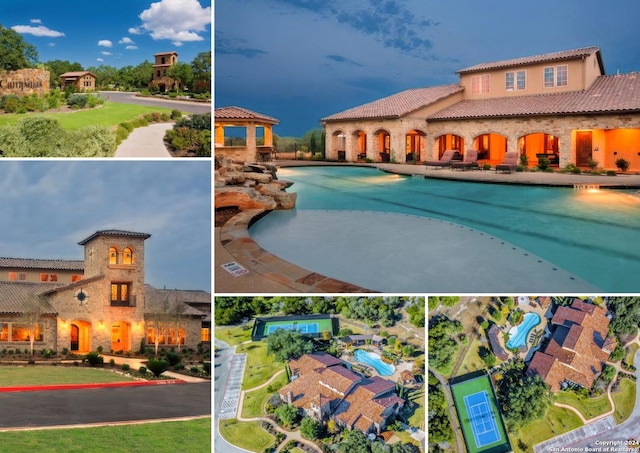 23350 Grande Vis, San Antonio, TX 78261 - view of a document with a collage of images