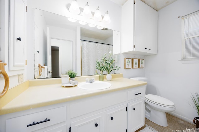 7035 Forest Mdw, San Antonio, TX 78240 - bathroom with vanity and toilet