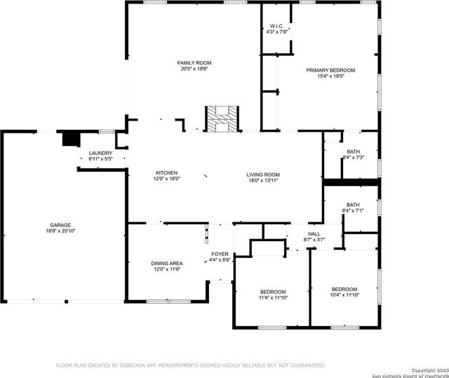 7035 Forest Mdw, San Antonio, TX 78240 - floor plan / room layout