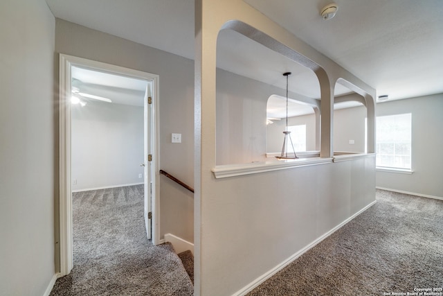 6926 Lunar Way, San Antonio, TX 78109 - corridor featuring carpet flooring and baseboards