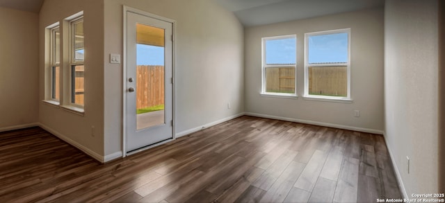 4506 Wild Goose, San Antonio, TX 78245 - unfurnished room with dark wood finished floors and baseboards