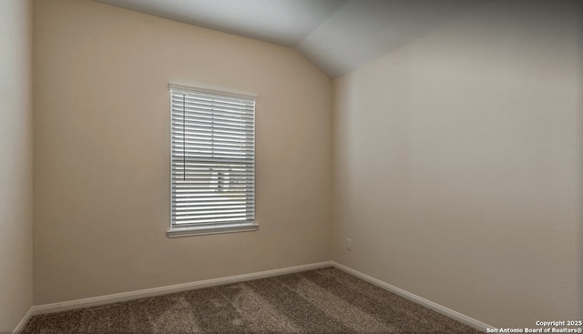 4506 Wild Goose, San Antonio, TX 78245 - empty room featuring healthy amount of natural light, carpet floors, baseboards, and vaulted ceiling