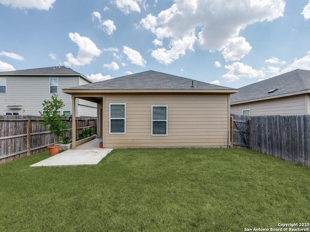 607 Pleasanton Spg, San Antonio, TX 78221 - back of house featuring a patio area