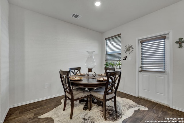 437 Signe, Seguin, TX 78155 - dining room featuring wood finished floors and baseboards