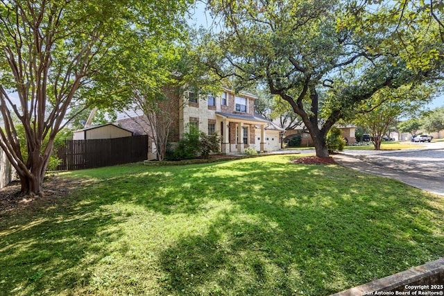 2630 Starlight Ct, San Antonio, TX 78261 - view of front of property with driveway and an attached garage