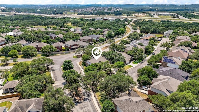 2630 Starlight Ct, San Antonio, TX 78261 - aerial view of residential area