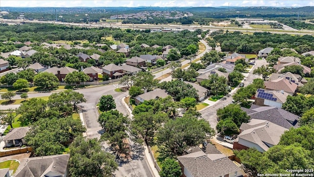 2630 Starlight Ct, San Antonio, TX 78261 - aerial perspective of suburban area