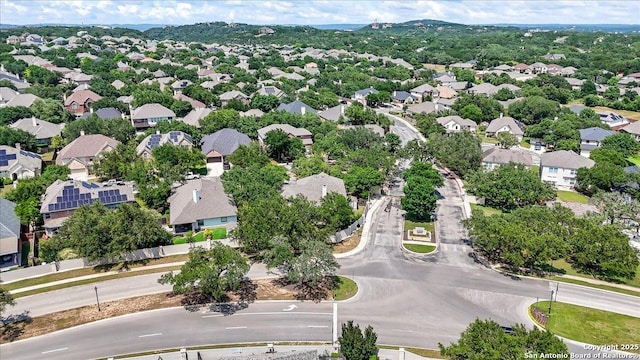 2630 Starlight Ct, San Antonio, TX 78261 - aerial view of property and surrounding area with nearby suburban area