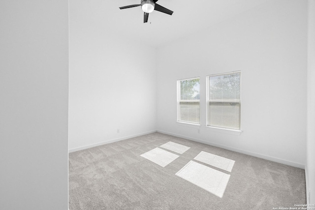377 County Road 444, Hondo, TX 78861 - carpeted empty room with ceiling fan and baseboards