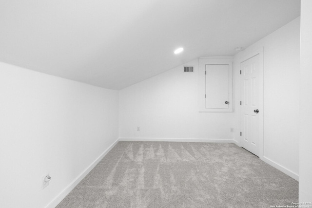 377 County Road 444, Hondo, TX 78861 - bonus room with carpet, lofted ceiling, baseboards, and recessed lighting