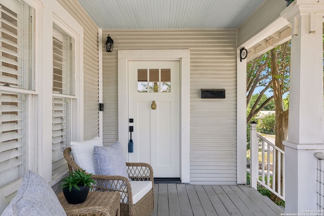 418 Eleanor, San Antonio, TX 78209 - entrance to property with covered porch