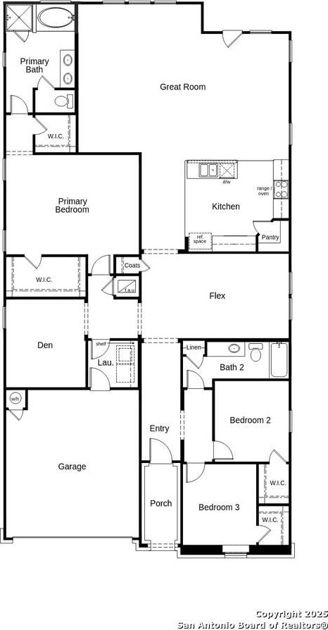 7810 Kingfisher Lndg, San Antonio, TX 78253 - property floor plan