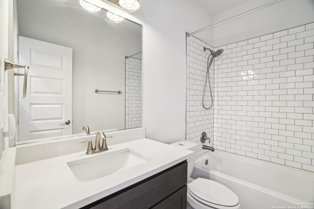 1130 N Olive St, San Antonio, TX 78202 - full bath with vanity, shower / washtub combination, and toilet