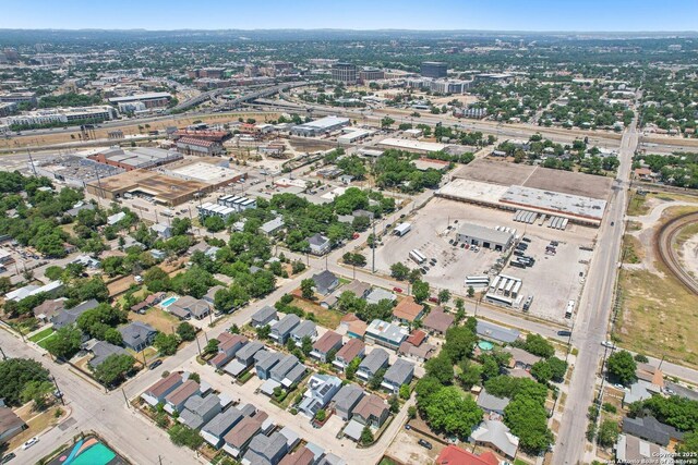 1130 N Olive St, San Antonio, TX 78202 - aerial overview of property's location