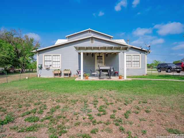 2275 Huber Rd, Seguin, TX 78155 - rear view of house featuring a patio area and metal roof