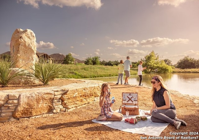 441 Vamanos, Boerne, TX 78006 - view of jungle gym with a water view