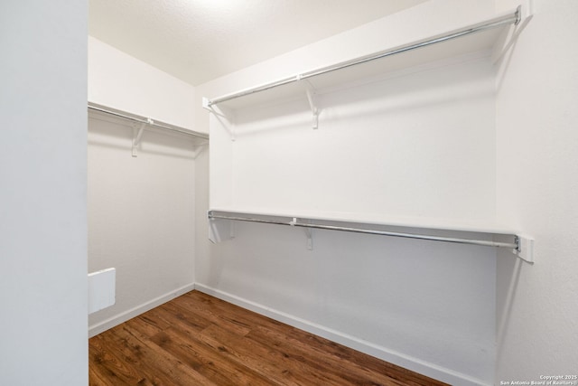 10911 Shoo Fly Trl, San Antonio, TX 78245 - spacious closet featuring wood finished floors