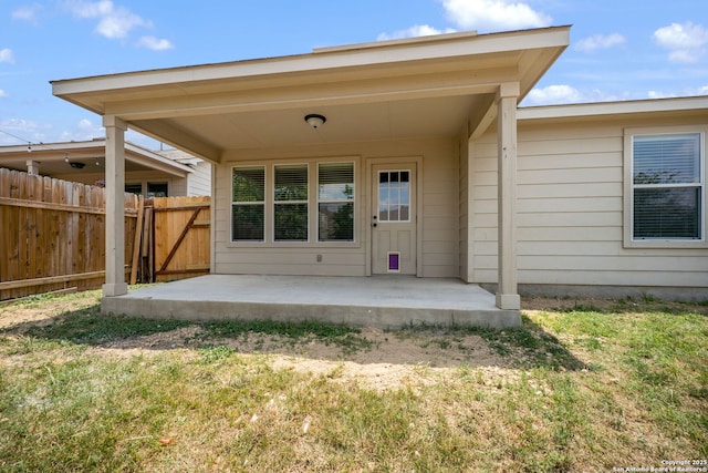 10911 Shoo Fly Trl, San Antonio, TX 78245 - doorway to property with a patio