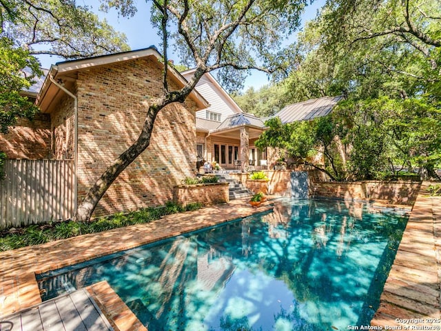 11607 Elm Rdg, San Antonio, TX 78230 - view of swimming pool