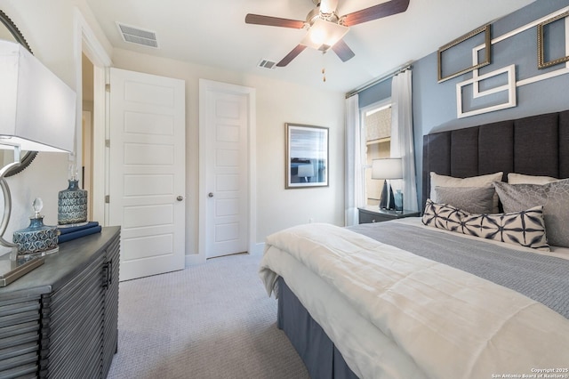 379 Borchers Blvd, New Braunfels, TX 78132 - carpeted bedroom featuring ceiling fan, baseboards, and a closet