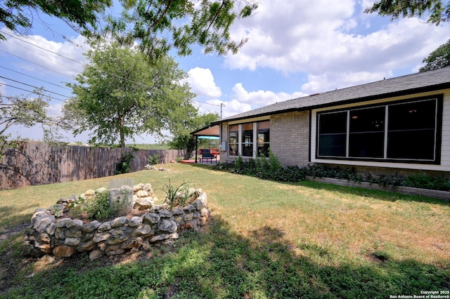 3734 Colter, San Antonio, TX 78247 - view of yard