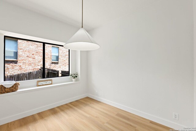 959 Lightstone Dr, San Antonio, TX 78258 - empty room with light wood-style flooring and baseboards