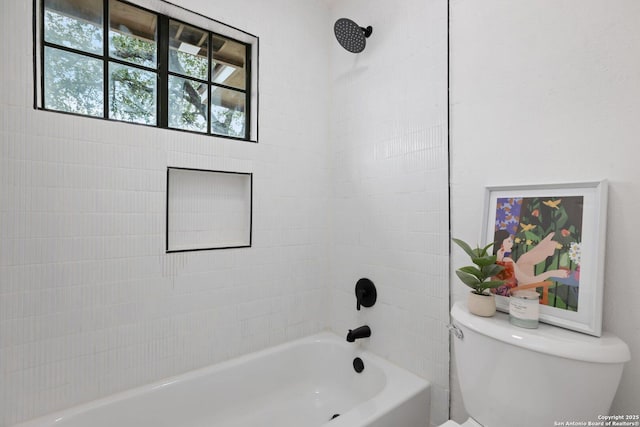 959 Lightstone Dr, San Antonio, TX 78258 - bathroom with toilet and shower / bath combination