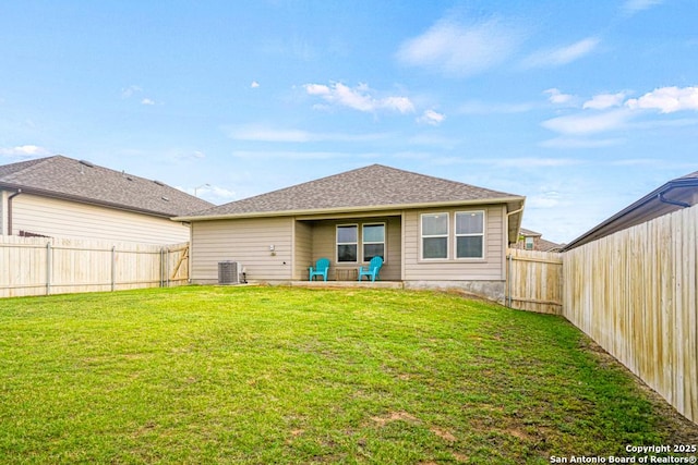 712 Monarch, Seguin, TX 78155 - rear view of house with central air condition unit