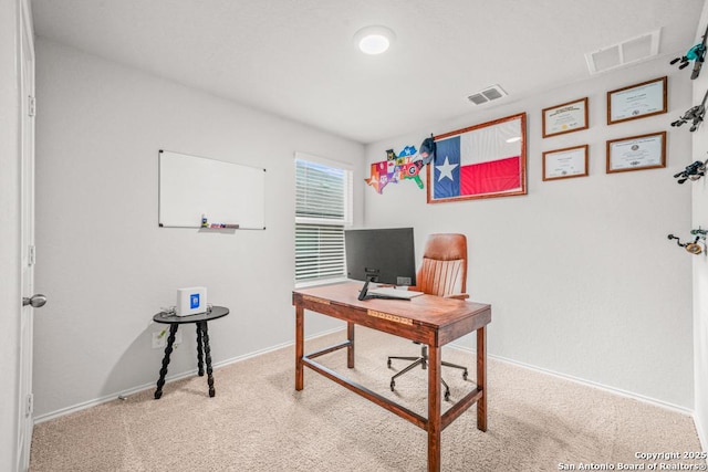 712 Monarch, Seguin, TX 78155 - home office with carpet floors and baseboards