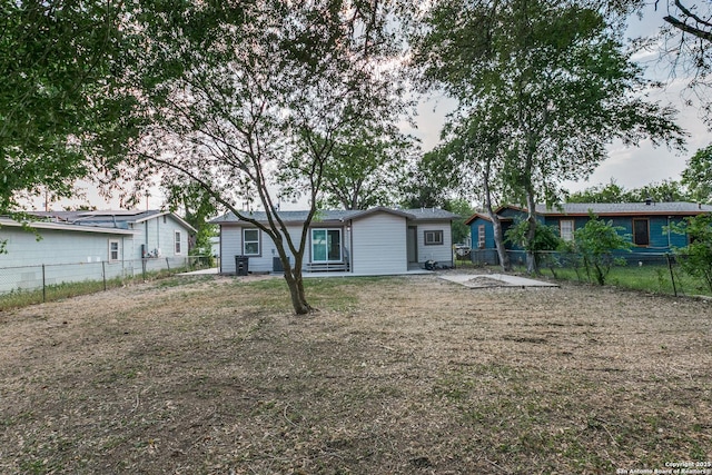 2822 Spokane, San Antonio, TX 78222 - view of front of house with a fenced backyard