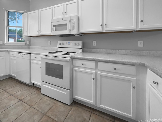 13611 Drakewood, San Antonio, TX 78247 - kitchen with white appliances and white cabinets