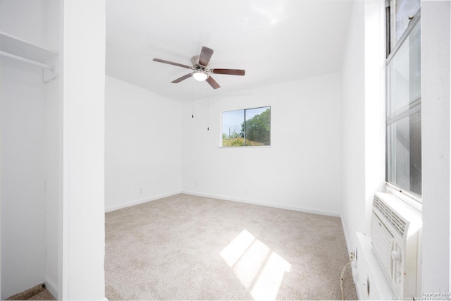 429 Aviation, Universal City, TX 78148 - spare room with carpet flooring, ceiling fan, and baseboards