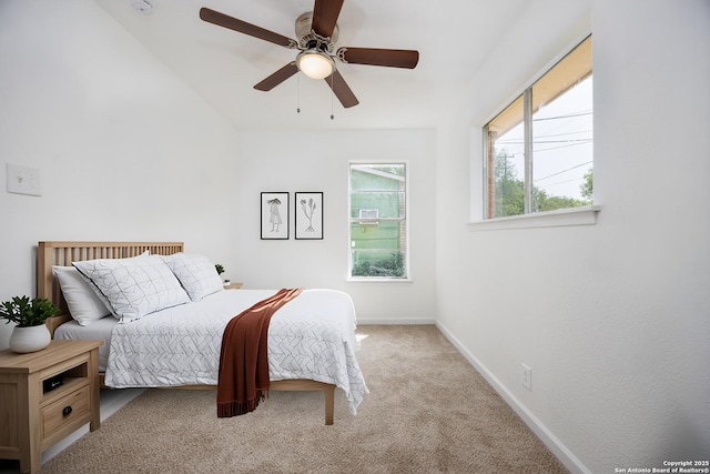 429 Aviation, Universal City, TX 78148 - carpeted bedroom featuring baseboards and a ceiling fan
