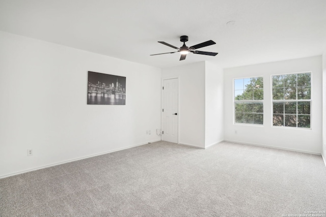 242 Butternut, San Antonio, TX 78245 - carpeted spare room featuring ceiling fan and baseboards