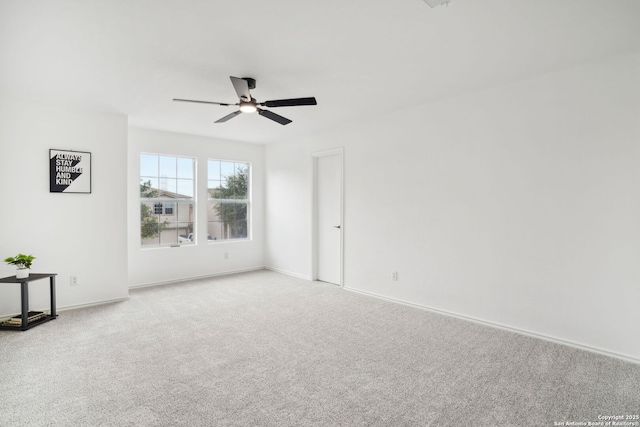 242 Butternut, San Antonio, TX 78245 - carpeted spare room featuring a ceiling fan and baseboards