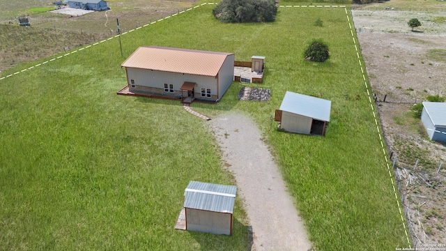 201 Lakeview Cir, La Vernia, TX 78121 - aerial view of property and surrounding area