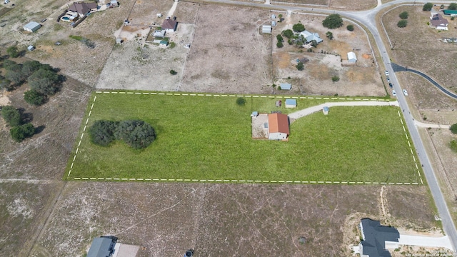 201 Lakeview Cir, La Vernia, TX 78121 - aerial view of property and surrounding area featuring property boundaries highlighted