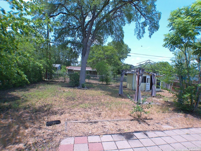 427 Olney, San Antonio, TX 78209 - view of yard featuring a gazebo