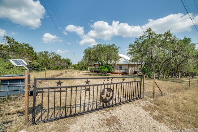 756 County Road 245, Hondo, TX 78861 - view of gate