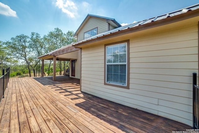 756 County Road 245, Hondo, TX 78861 - view of deck