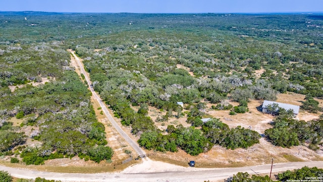 756 County Road 245, Hondo, TX 78861 - aerial view of a heavily wooded area