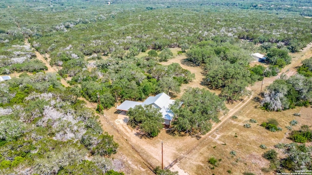 756 County Road 245, Hondo, TX 78861 - view of subject property with a heavily wooded area