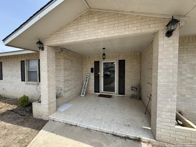 314 US Highway 57, La Pryor, TX 78872 - entrance to property with brick siding