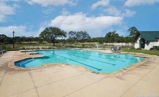 122 Indigo Bnd, Boerne, TX 78006 - community pool with a patio