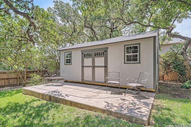 1802 Fallow Run, San Antonio, TX 78248 - view of outdoor structure