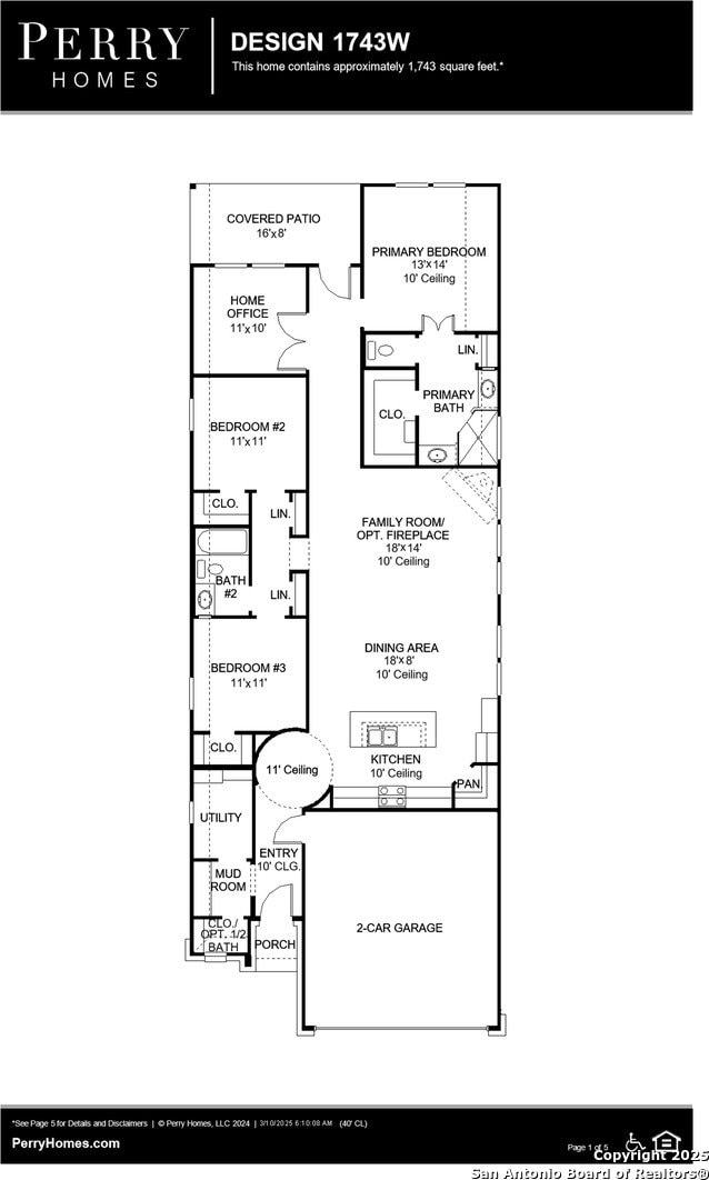 2506 Barkey Spgs, San Antonio, TX 78245 - property floor plan