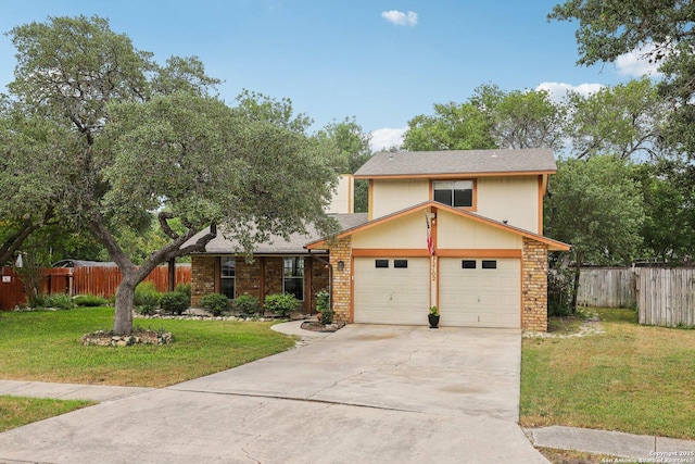 12102 Cherry Blossom, San Antonio, TX 78247 - traditional-style house featuring driveway and an attached garage