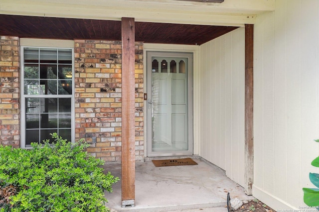 12102 Cherry Blossom, San Antonio, TX 78247 - entrance to property with brick siding and a porch